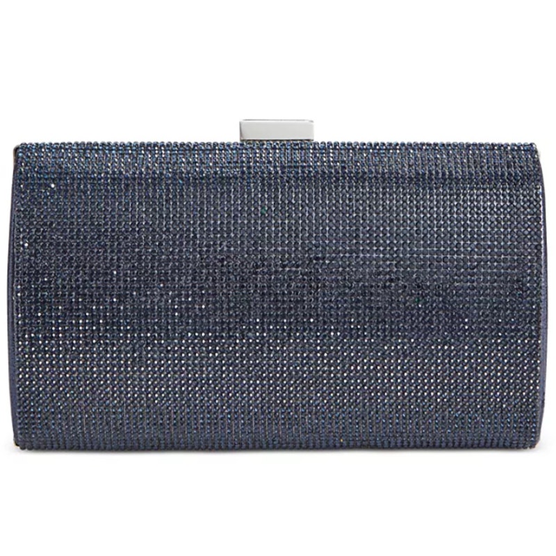 NWT INC INTERNATIONAL CONCEPTS Ranndi Sparkle Clutch Navy