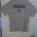 Superbowl XLV 2011 Reebok Green Bay Packer Woodson #21 tee shirt