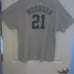 Superbowl XLV 2011 Reebok Green Bay Packer Woodson #21 tee shirt
