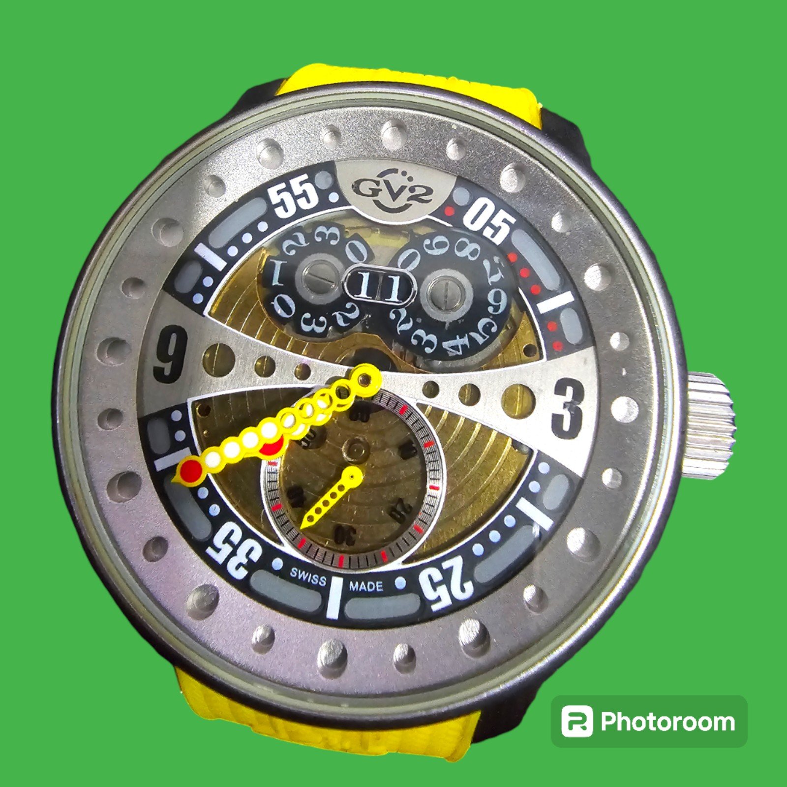 GEVRIL GV2 POWERBALL LIMITED EDITION (171/500)SWISS INDIVIDUALLY MADE 1600