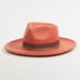 Altar'd State Double Band Wide Brim Hat in Rust NWT