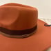 Altar'd State Double Band Wide Brim Hat in Rust NWT