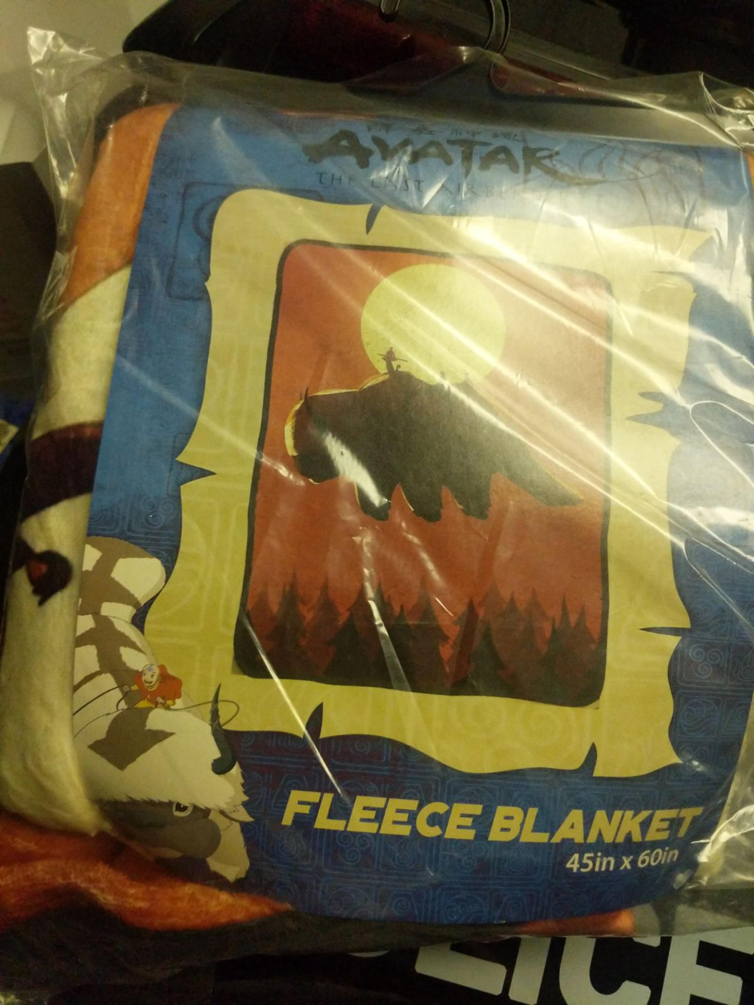 Avatar fleece blanket