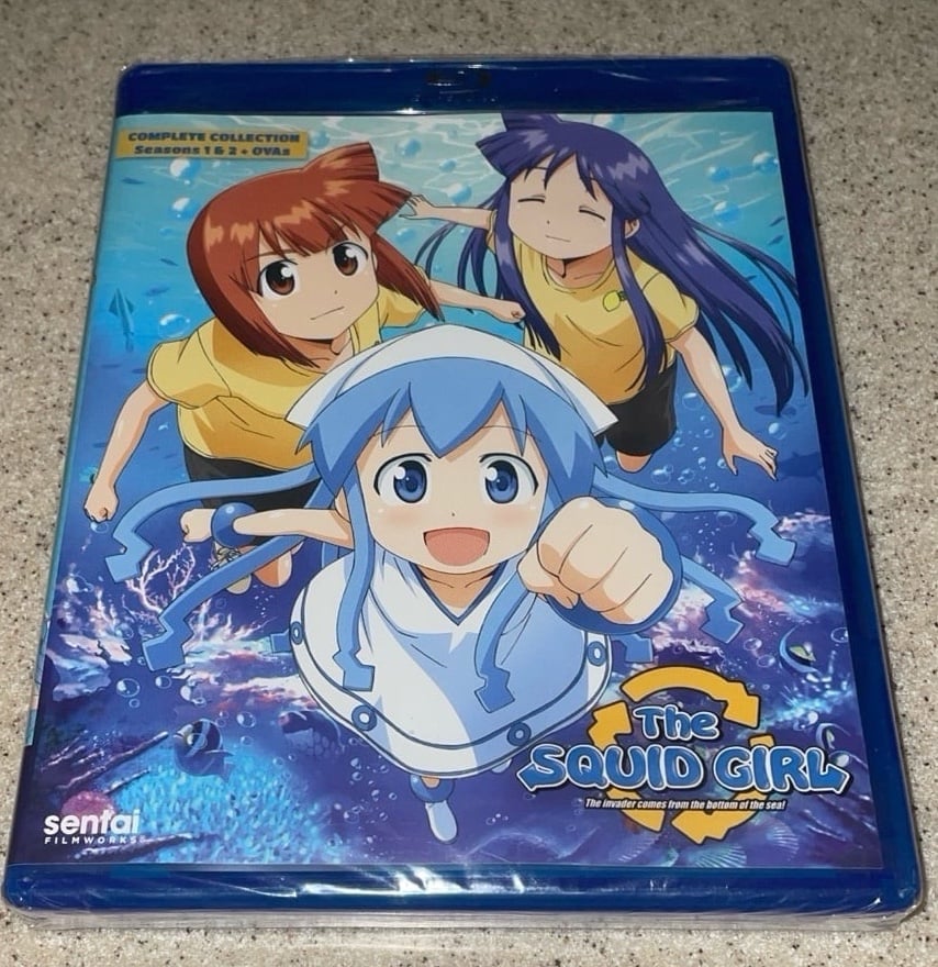 The Squid Girl Complete Series Collection Anime Blu-ray Brand New