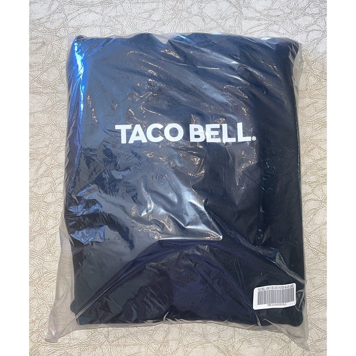 NEW Taco Bell Decades 2000's Hoodie Black Large