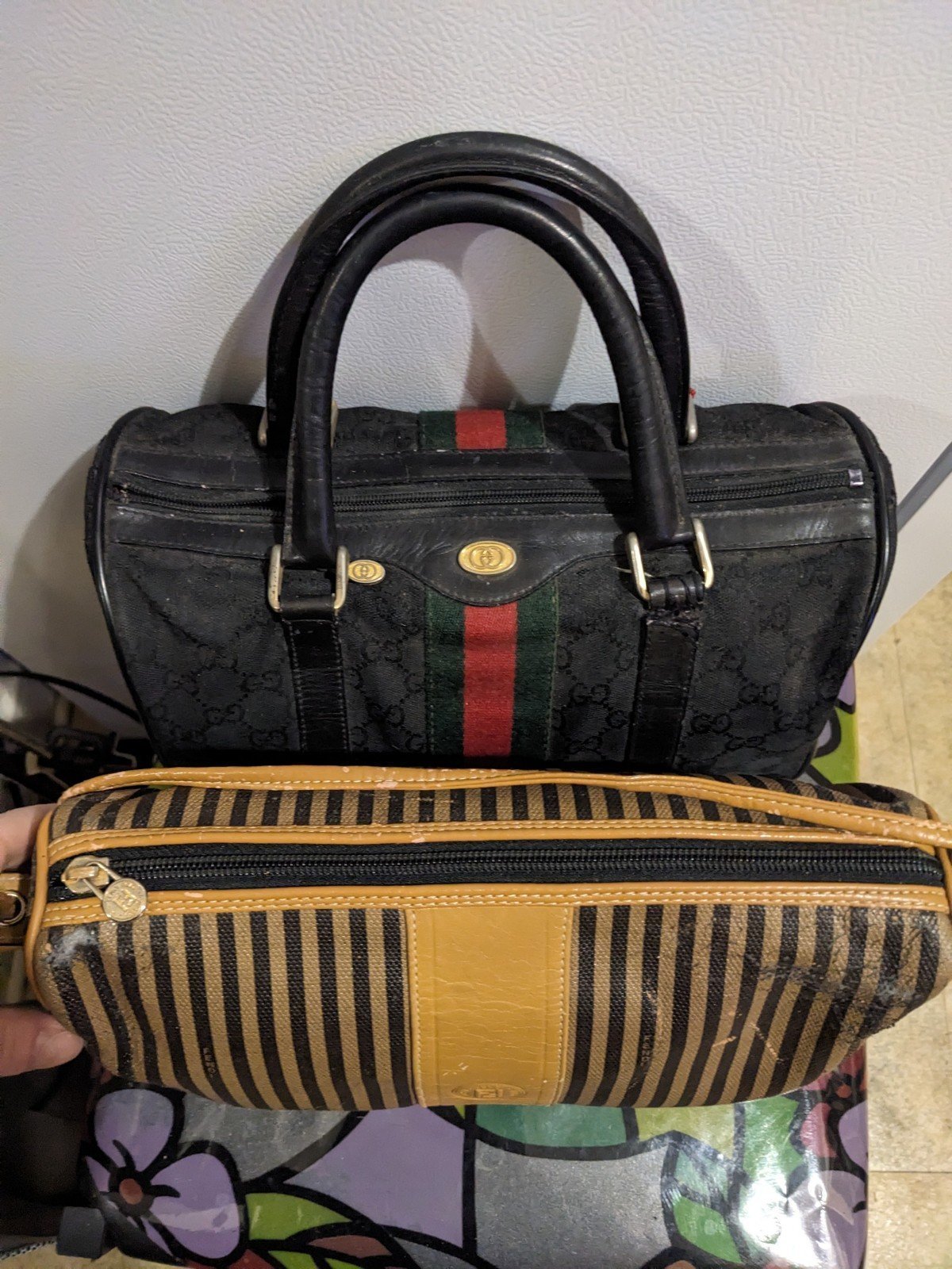 Lot of 2 - Ophidia + bonus Fendi for repair refurb - AS IS Sale!