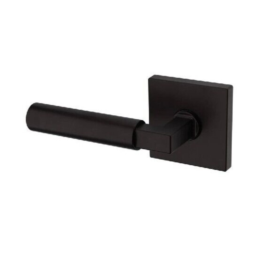 Baldwin L029 Left Handed Non-Turning One-Sided Dummy Door Lever with R017 Rose