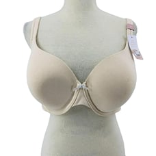 Lane Bryant Cacique Cream Lightly Lined T Shirt Bra 46C