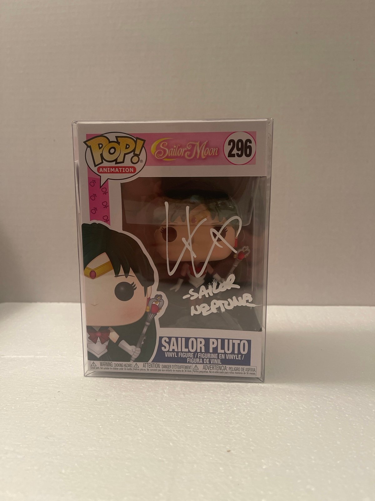 Sailor pkuto signed Funko Pop