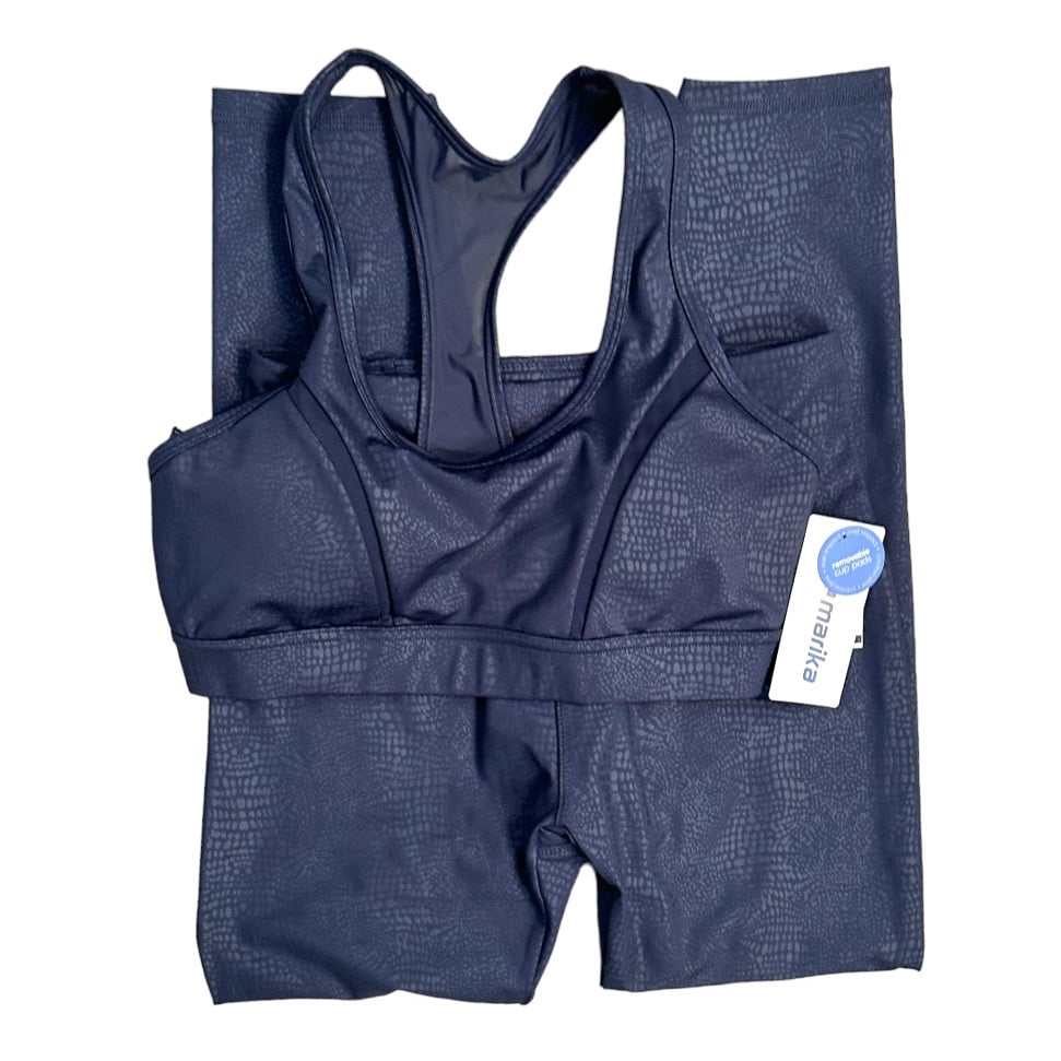 Marika Women's 2Pc High Rise Athletic Leggings & Racerback Sports Bra Set NWT