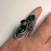 Chrome Diopside 925 Sterling Silver Ring