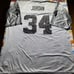 Vintage Lamont Jordan Oakland Las Vegas Raiders Rare Silver Jersey Reebok 2XL