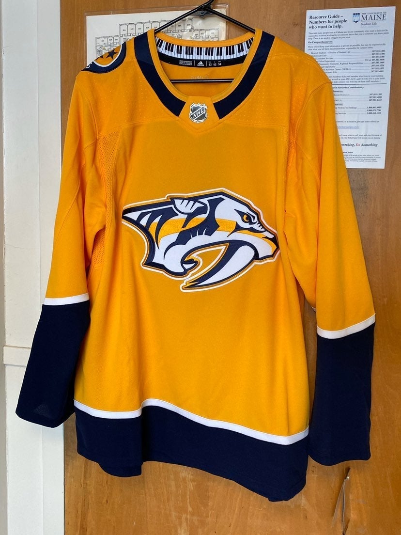 Nashville Predators Adidas Jersey 52 NWT