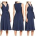 NEW Eliza J Sleeveless Linen Blend Midi Dress Dress- Size 4