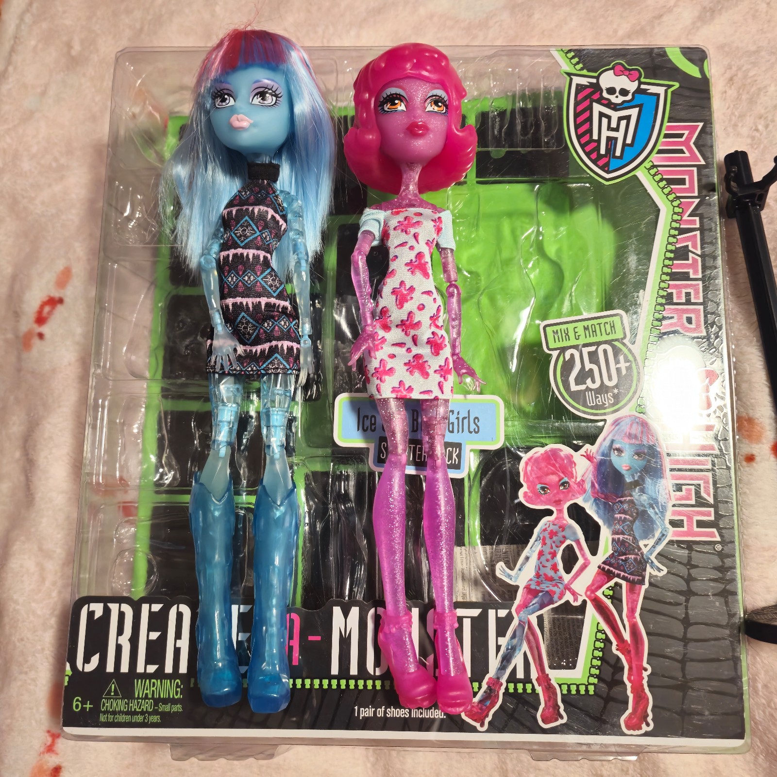 Monster High Create-A-Monster Ice and Blob w/box