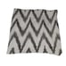 West Elm Chevron Organic Euro Sham White Gray Set Of 2 Luxury New