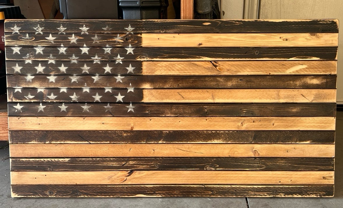 Wooden Flag