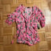 Lulus Roselyn Pink Floral Print Short Sleeve Romper NWT XS