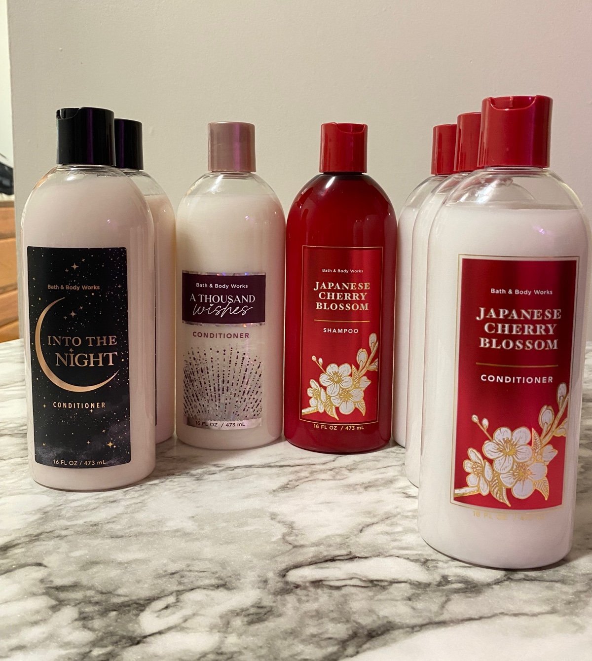 Body Works shampoo and conditioner