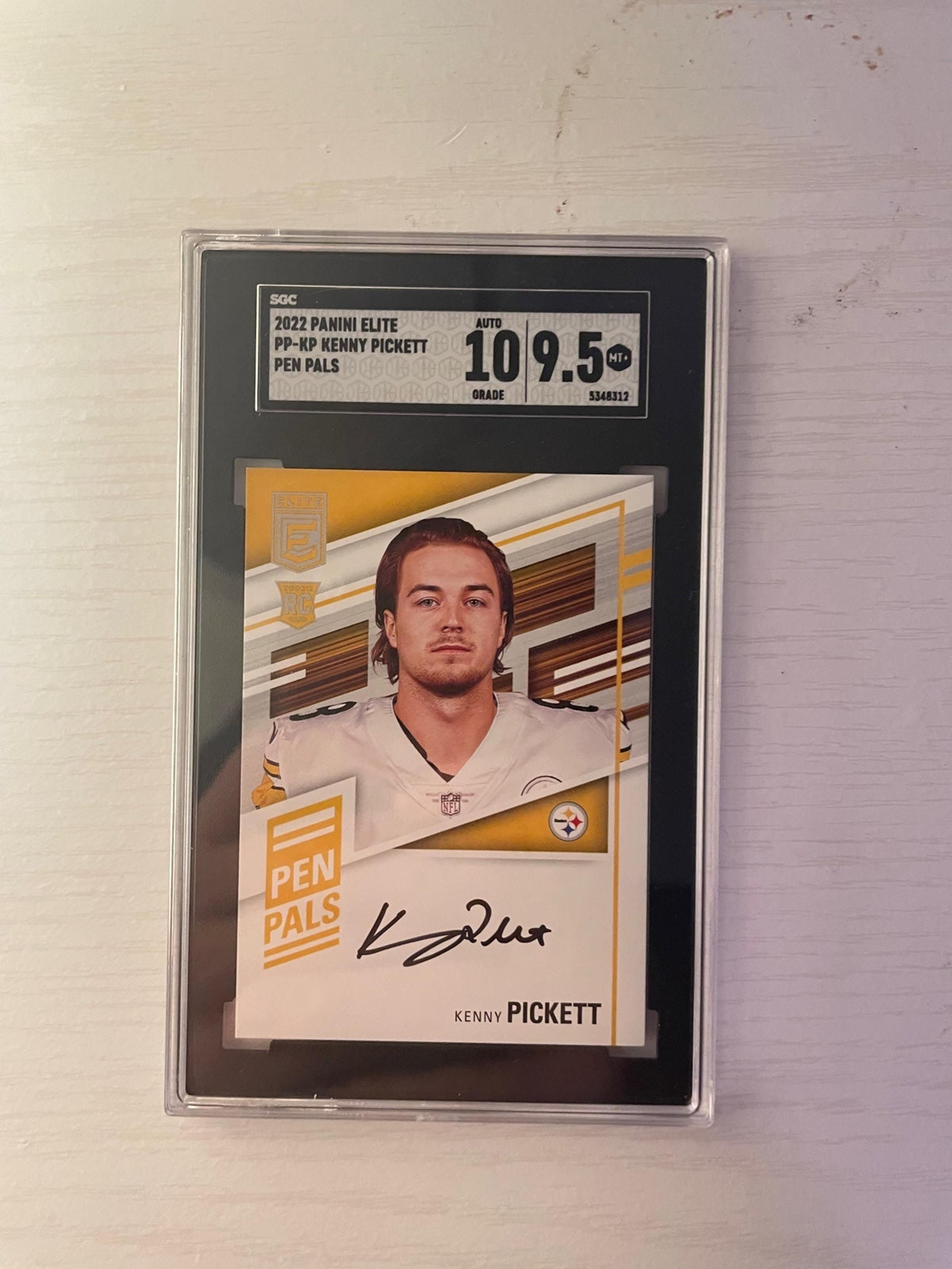Kenny Pickett pen pals auto