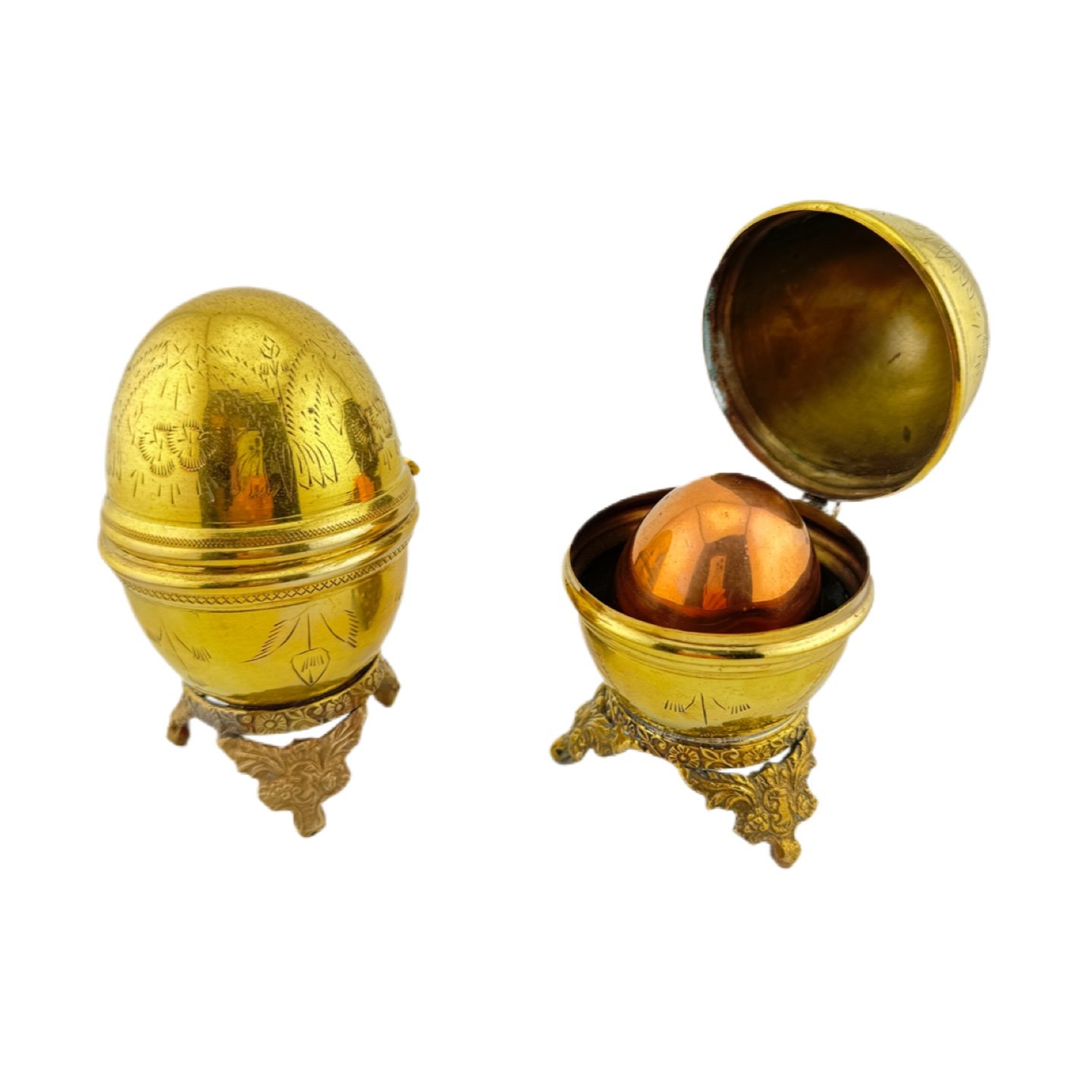 Vintage India Egg Set