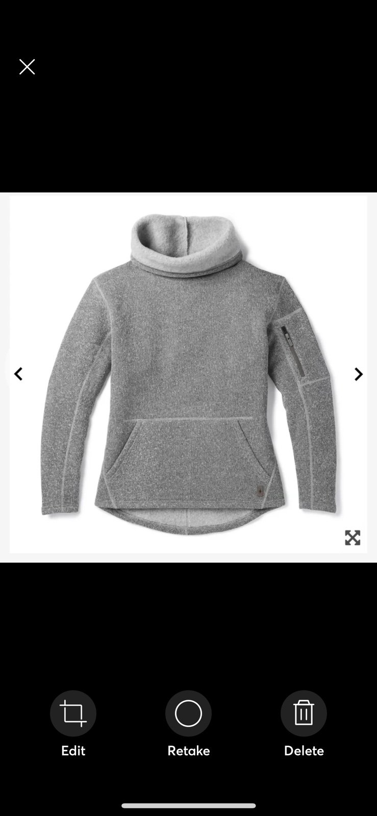 Smartwool Hudson Trail Pullover Fleece Sweater