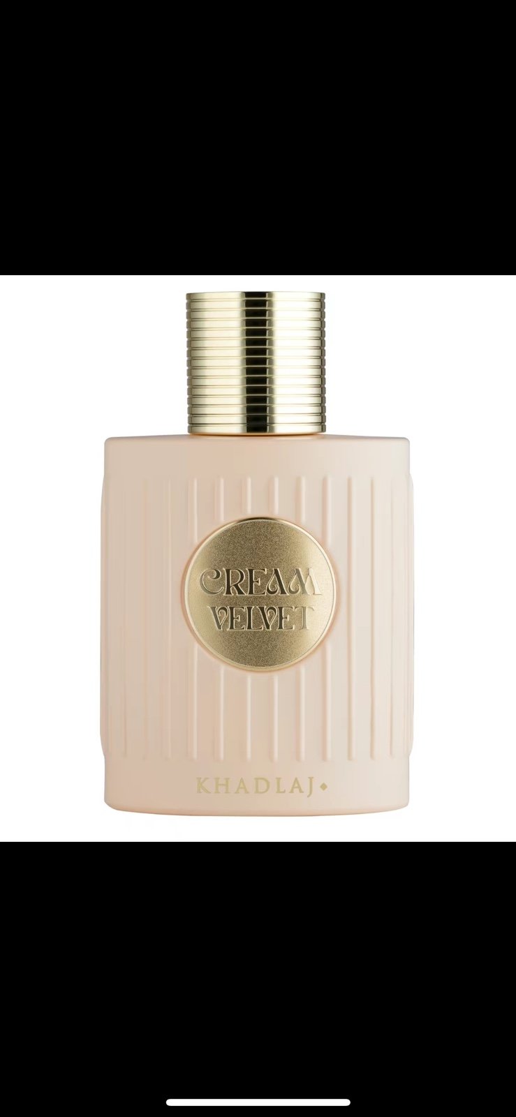 Khadlaj Cream Velvet for Unisex Eau de Parfum Spray, 3.4 Ounce