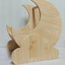 Large Moon with Cloud Wood Bed Play House Kiln Dried Chew Safe Small Pet Chinchi