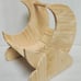 Large Moon with Cloud Wood Bed Play House Kiln Dried Chew Safe Small Pet Chinchi