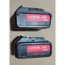 2 Pack For DeWalt 20V MAX 6.0Ah 108Wh DCB200 Lithium-Ion Battery Red
