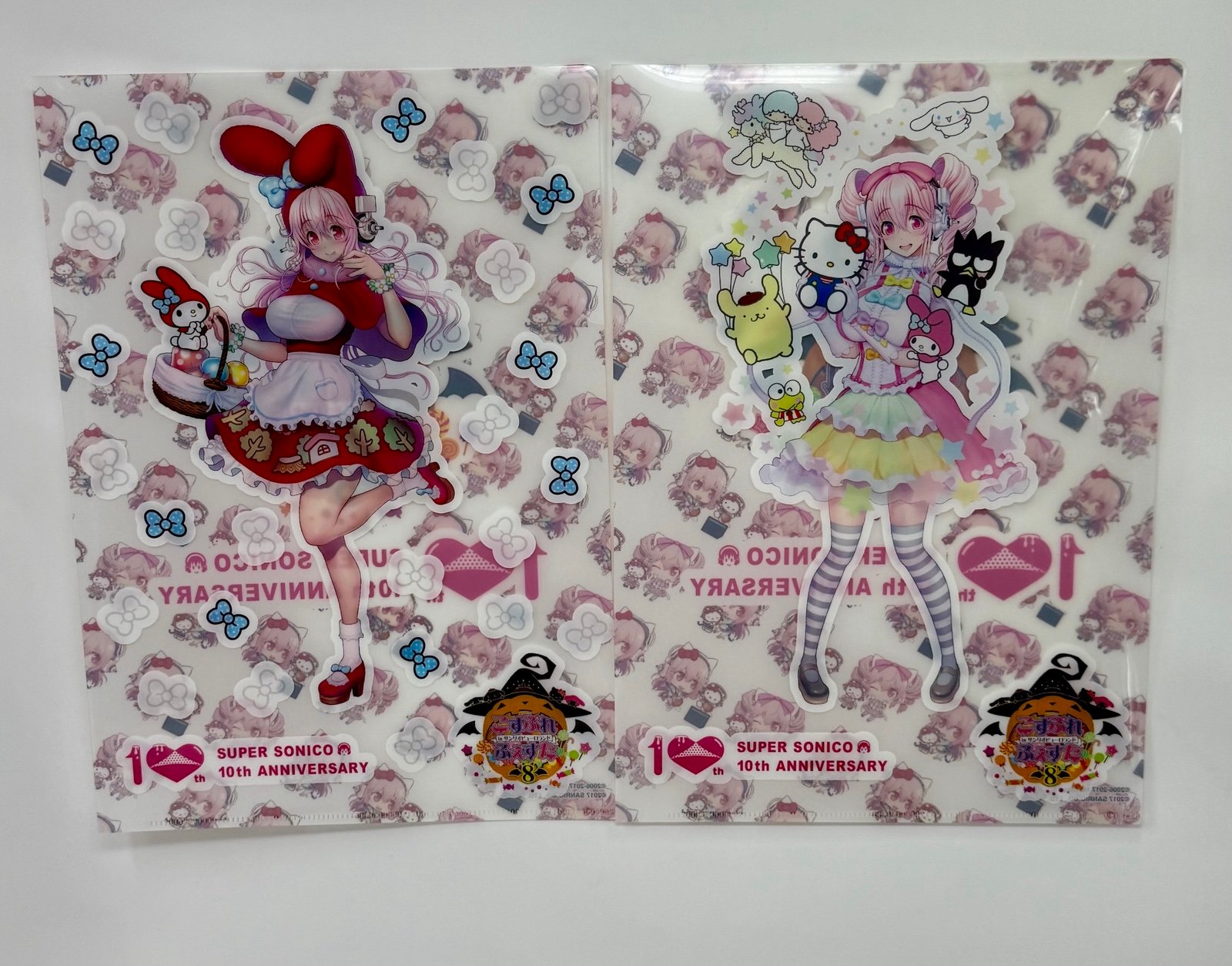 Super Sonico x Sanrio 10th Anniversary Limited Edition Set