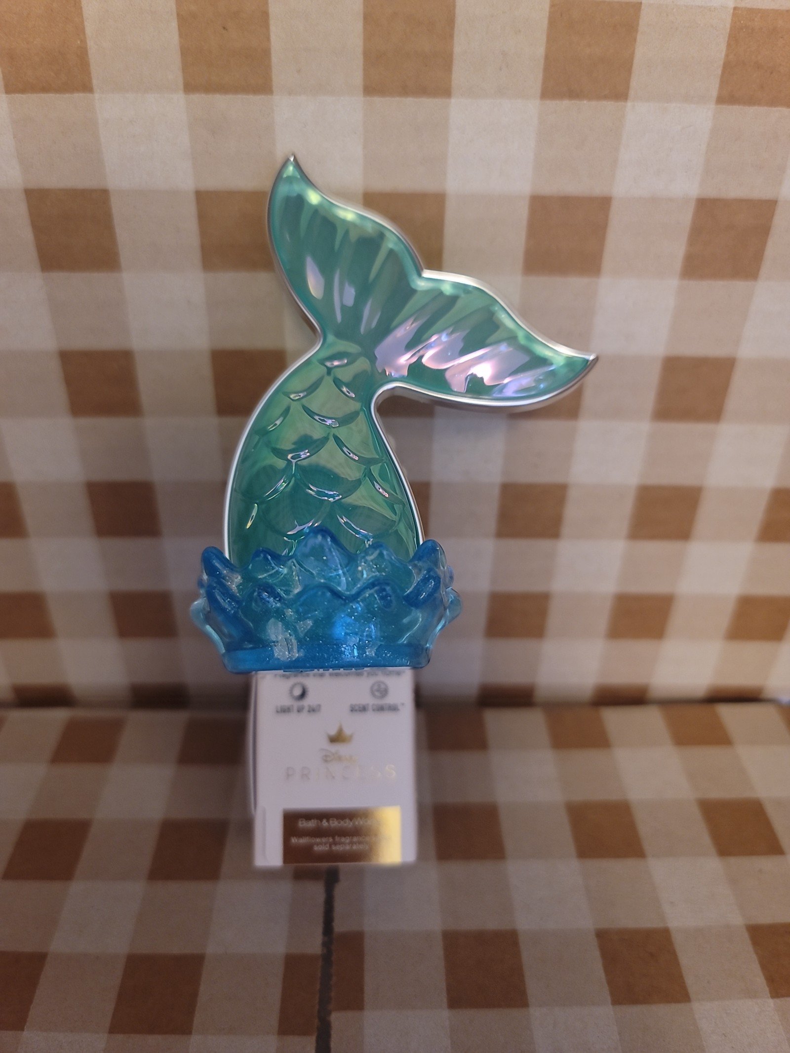Bath and body works x disney little mermaid wallflower diffuser plug holder