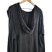 Athleta Purana Wrap Sweatshirt Hoodie Oversized Slouchy, Black - Size S