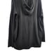 Athleta Purana Wrap Sweatshirt Hoodie Oversized Slouchy, Black - Size S