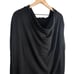 Athleta Purana Wrap Sweatshirt Hoodie Oversized Slouchy, Black - Size S