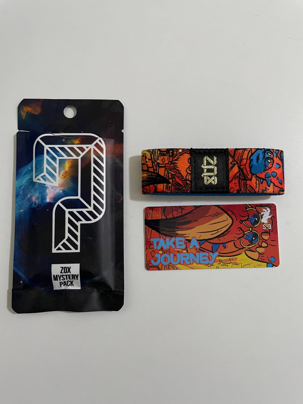 ZOX MYSTERY PACK “TAKE A JOURNEY” WITH CARD