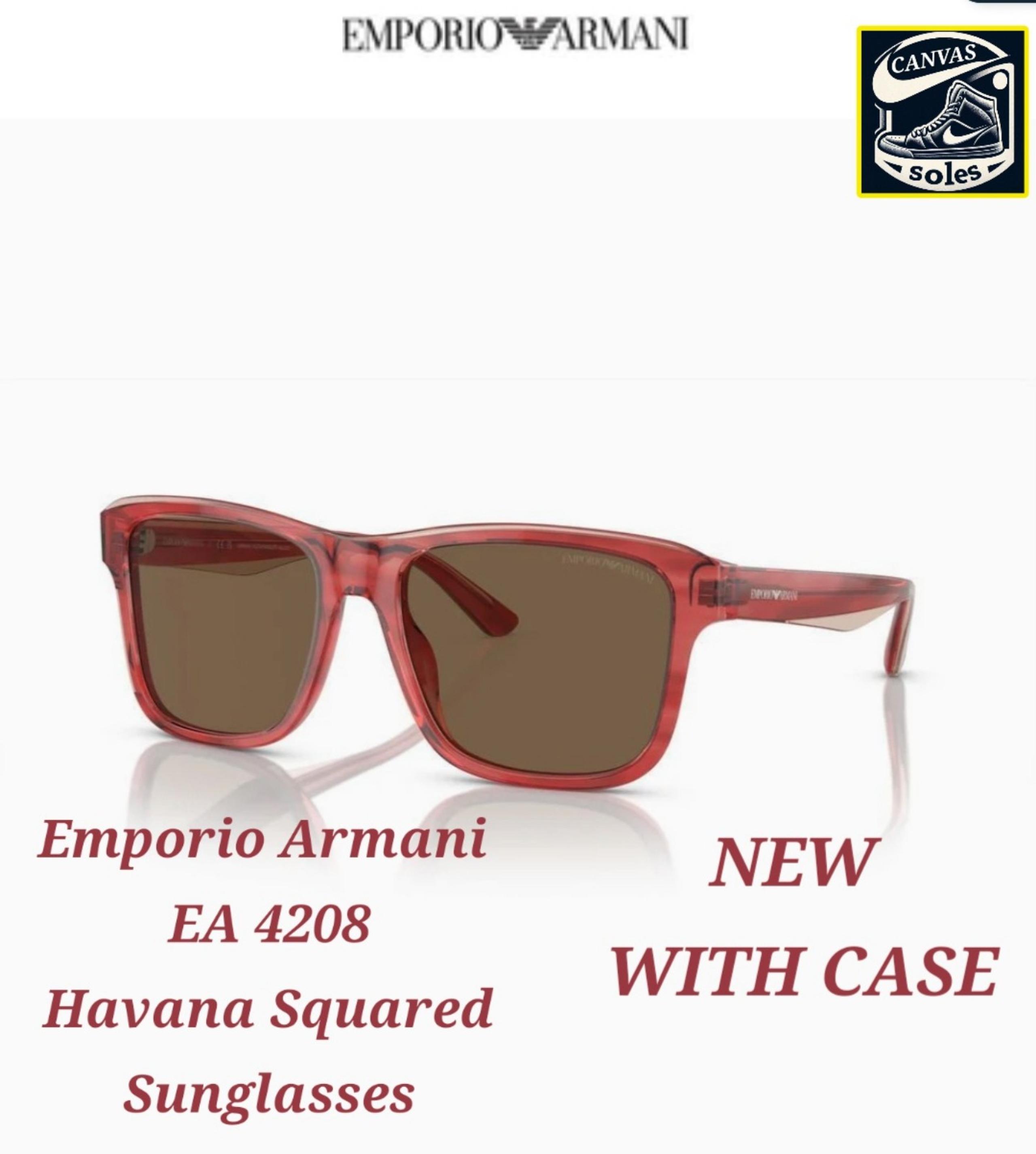 Emporio Armani EA 4208
Havana Squared Sunglasses