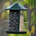 Kingsyard Metal Bird Feeder for Outdoor Hanging - Weather Resistant Chew-Proof W