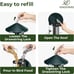 Kingsyard Metal Bird Feeder for Outdoor Hanging - Weather Resistant Chew-Proof W