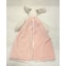 Bunnies By The Bay Lovey Baby Security Blanket Plush White Pink Bunny Rabbit