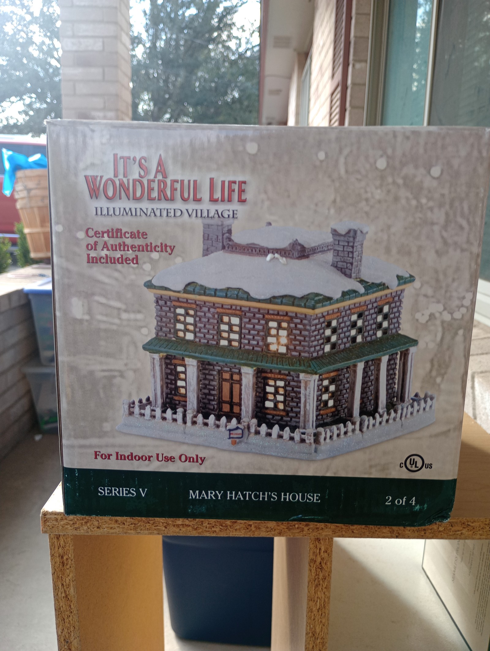 Mary hatch's house it's a wonderful Life illuminated village