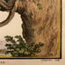 Antique 18th C. Framed Monkey Colored Engraving MALBROUCK By Comte de Buffon