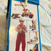BRIO mec set 4 VINTAGE WOODEN building Stem set