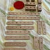 BRIO mec set 4 VINTAGE WOODEN building Stem set
