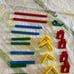 BRIO mec set 4 VINTAGE WOODEN building Stem set