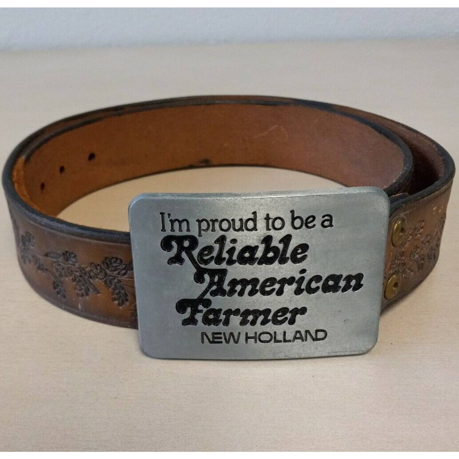 New Holland Buckle Belts for Men Mercari
