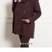 Seraphine Nate maternity, nursing and baby wearing drawstring hoodie, M