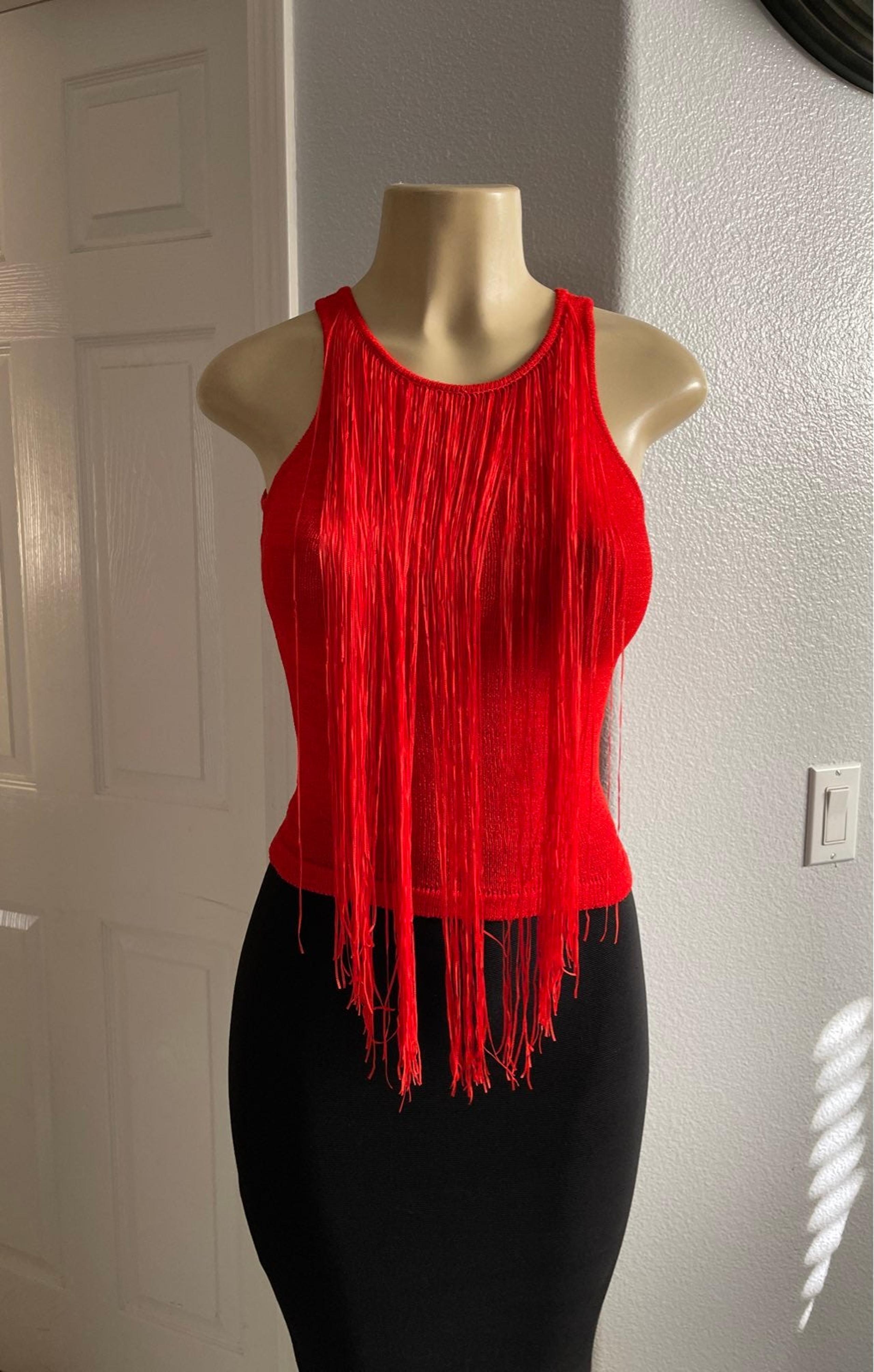 Bebe size Small red Top