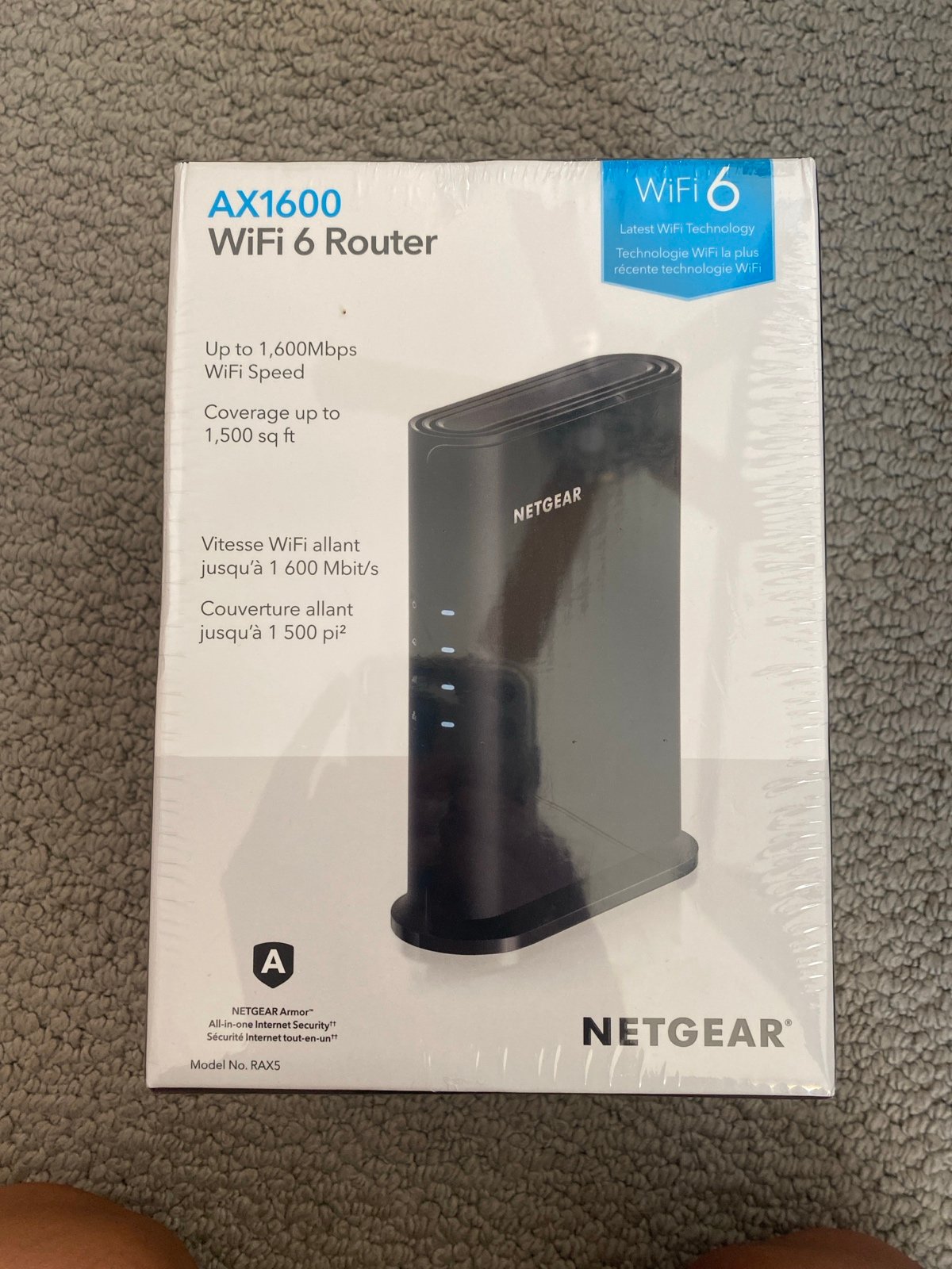 Netgear AX1600 WiFi 6 Router
