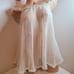 Y2K Victoria's Secret Sheer Pleated Chiffon Babydoll Chemise Size Sm ♡ White
